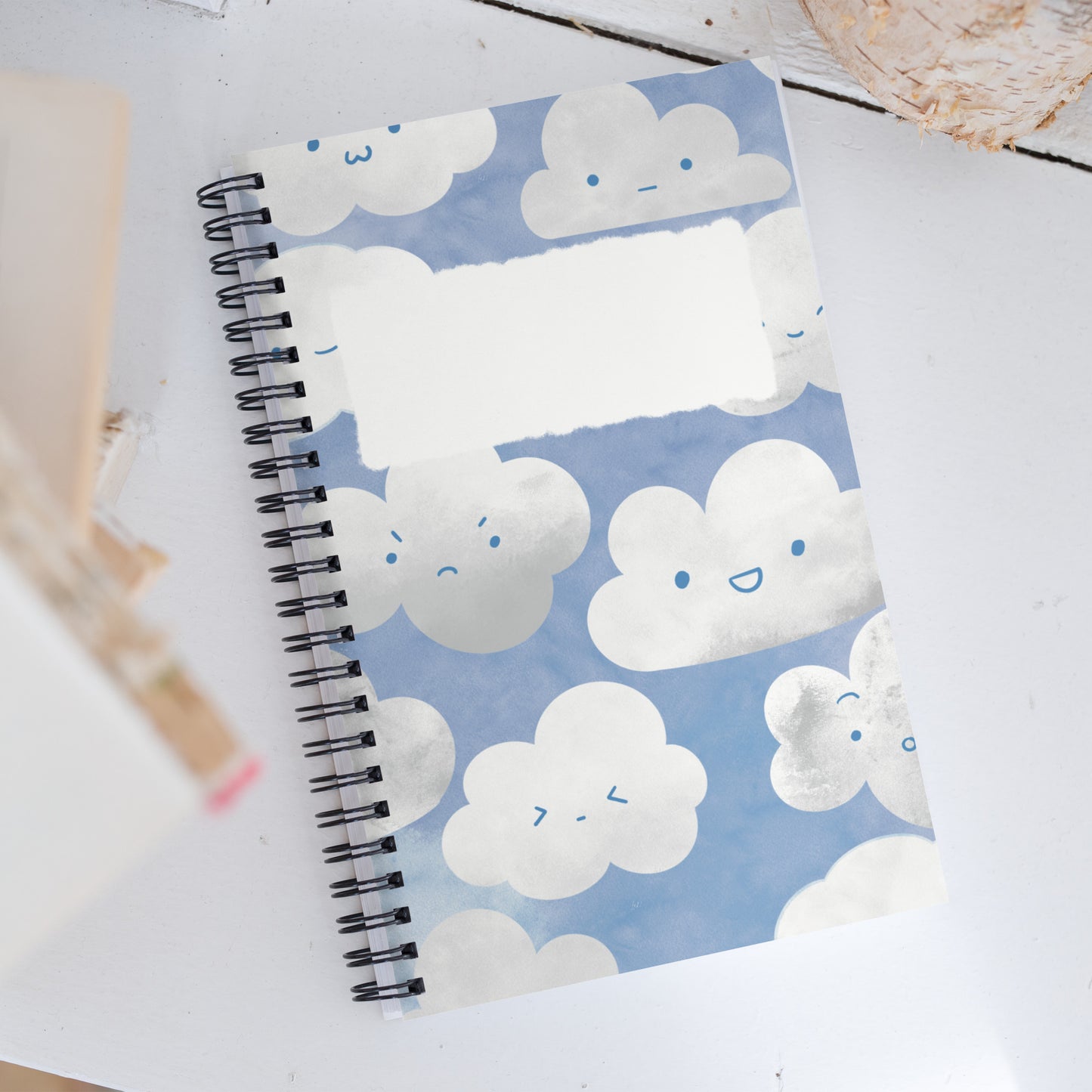 Cloudy Day Spiral Notebook